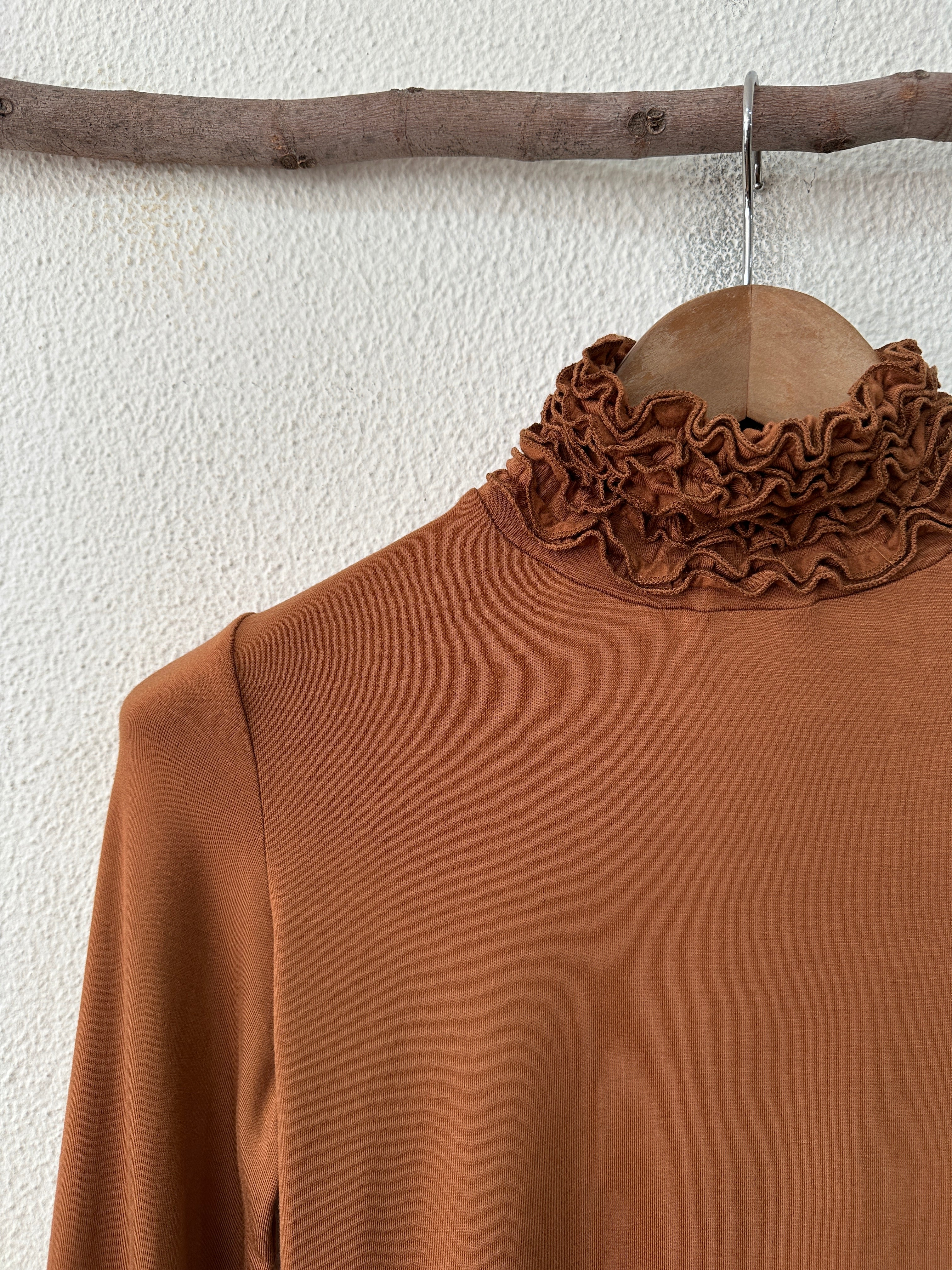 Camisola efeito segunda pele c/ gola TOUCH