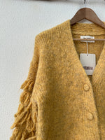 Load image in the gallery viewer,Casaco de malha c/ franjas MIELE
