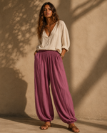 Load image in the gallery viewer,Calças bombachas c/bolsos FINCH

