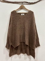 Load image in the gallery viewer,Camisola de malha oversize REBECCA
