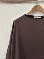 Load image in the gallery viewer,Túnica assimétrica c/ renda CINNAMON
