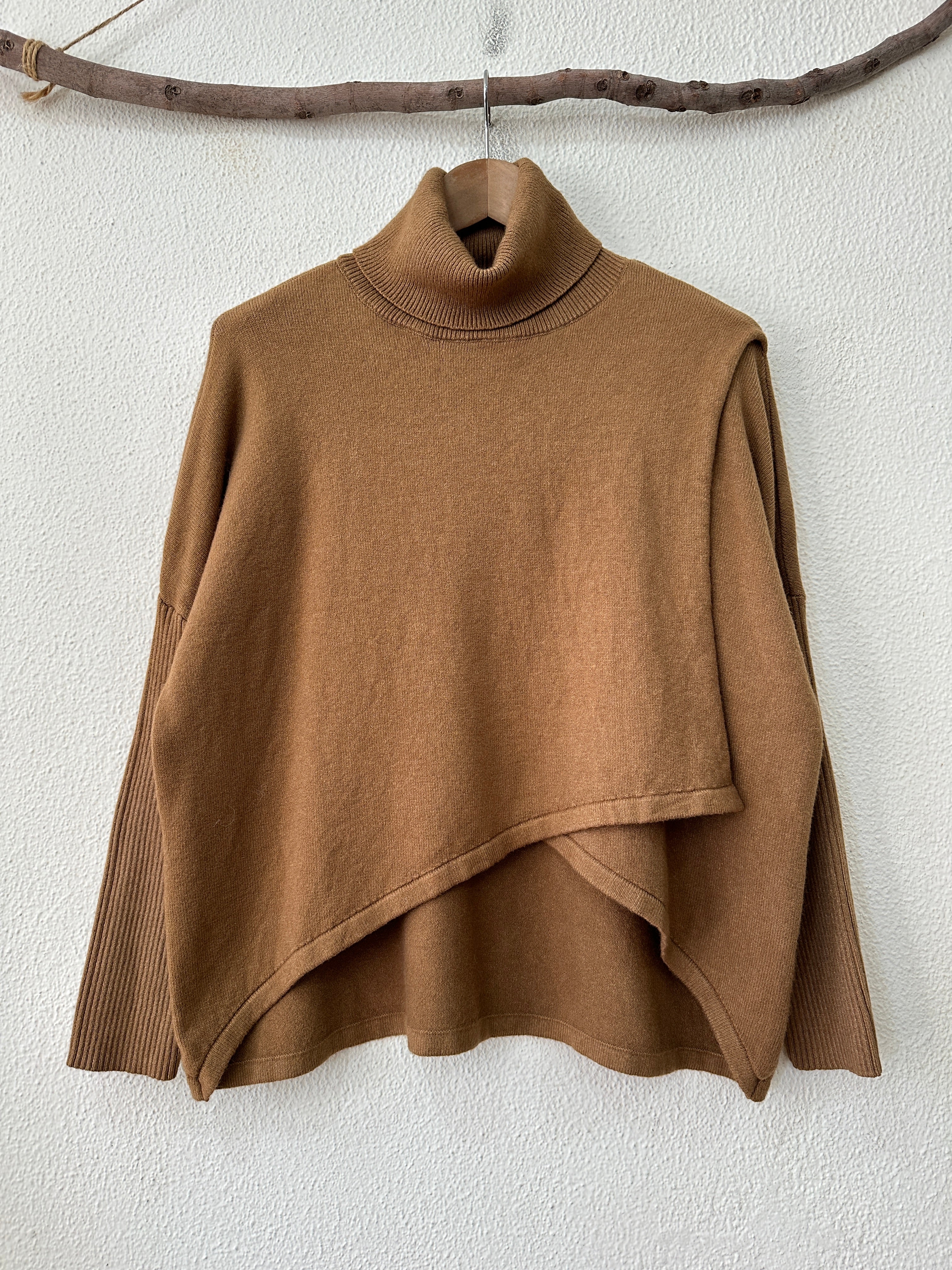 Camisola tipo envelope c/gola MELISSA