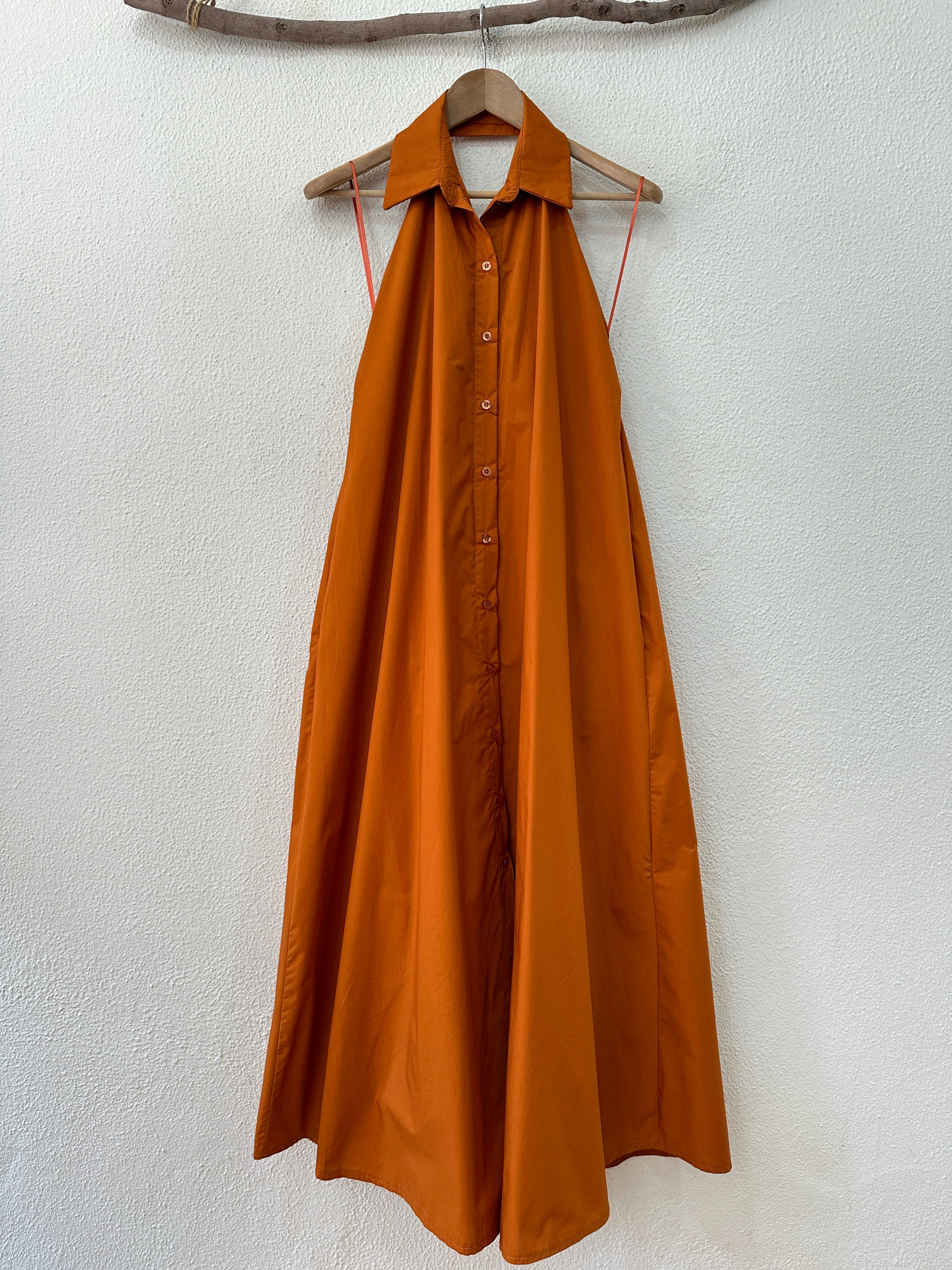 Vestido decote em halter HONEY