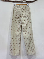 Load image in the gallery viewer,Calças em bombazina bordadas LEGEND
