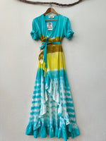 Carregar imagem no visualizador da galeria, Vestido de traçar em tie-dye TALULLA
