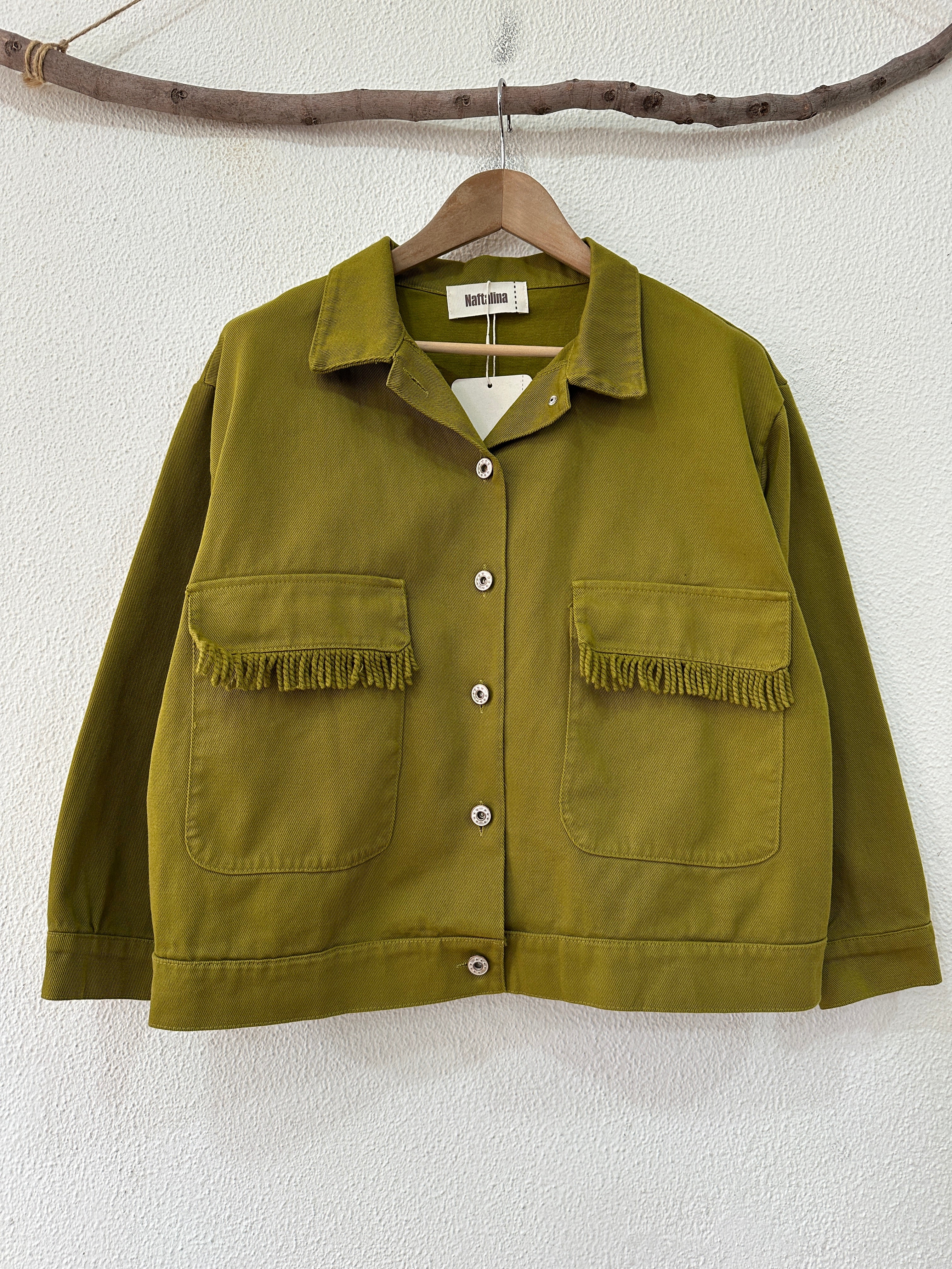 Casaco de sarja oversize ISLA