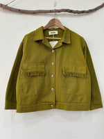 Load image in the gallery viewer,Casaco de sarja oversize ISLA
