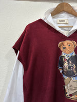 Load image in the gallery viewer,Conjunto de colete e camisa TEDDY
