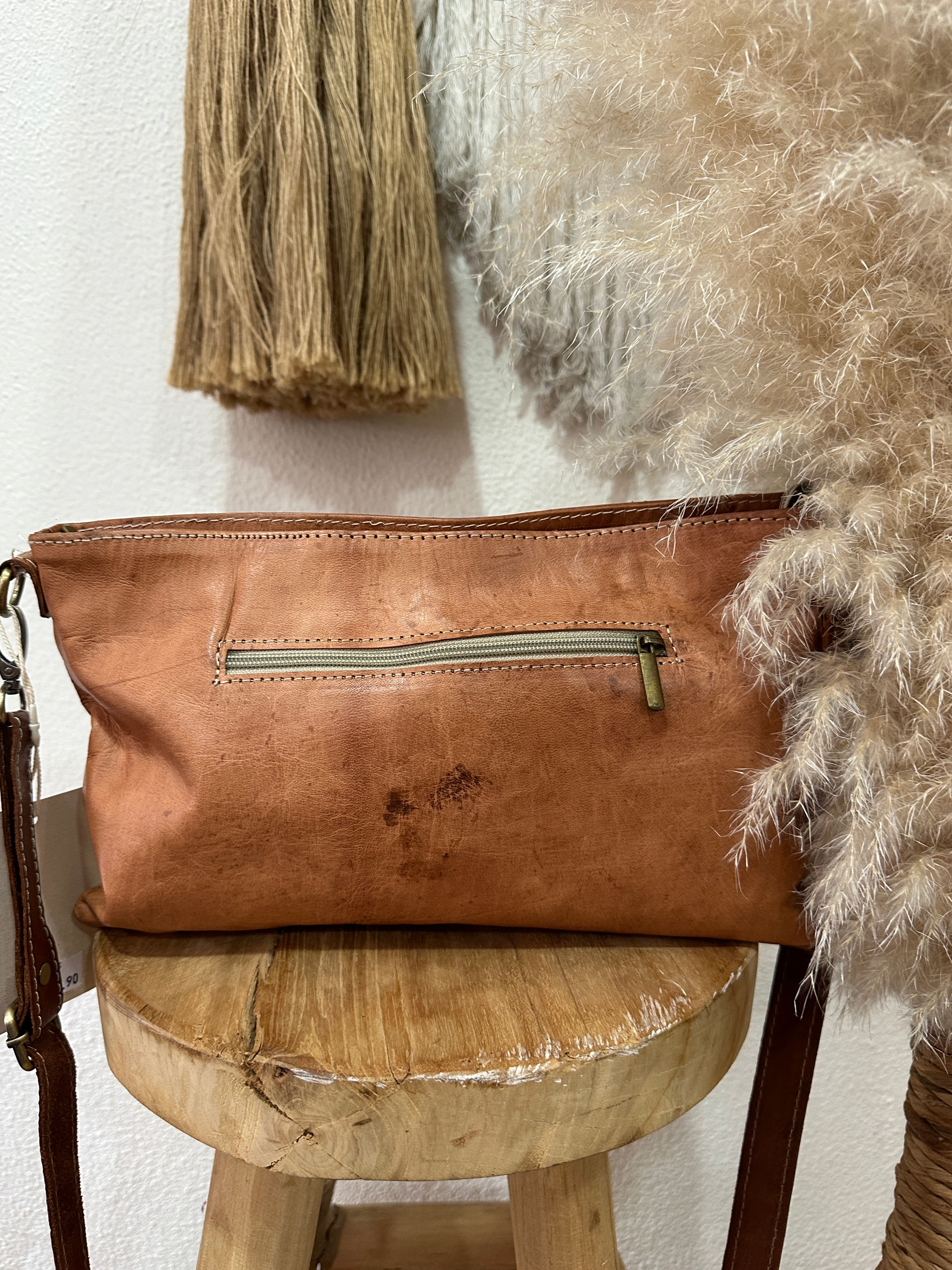 Clutch em pele MEKNÈS