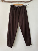 Carregar imagem no visualizador da galeria, Calças estilo baggy em malha espinhada PRIYA
