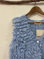 Load image in the gallery viewer,Colete curto em malha de laçadas BRAY
