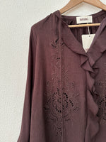 Load image in the gallery viewer,Túnica bordada c/folho ORIXÁ
