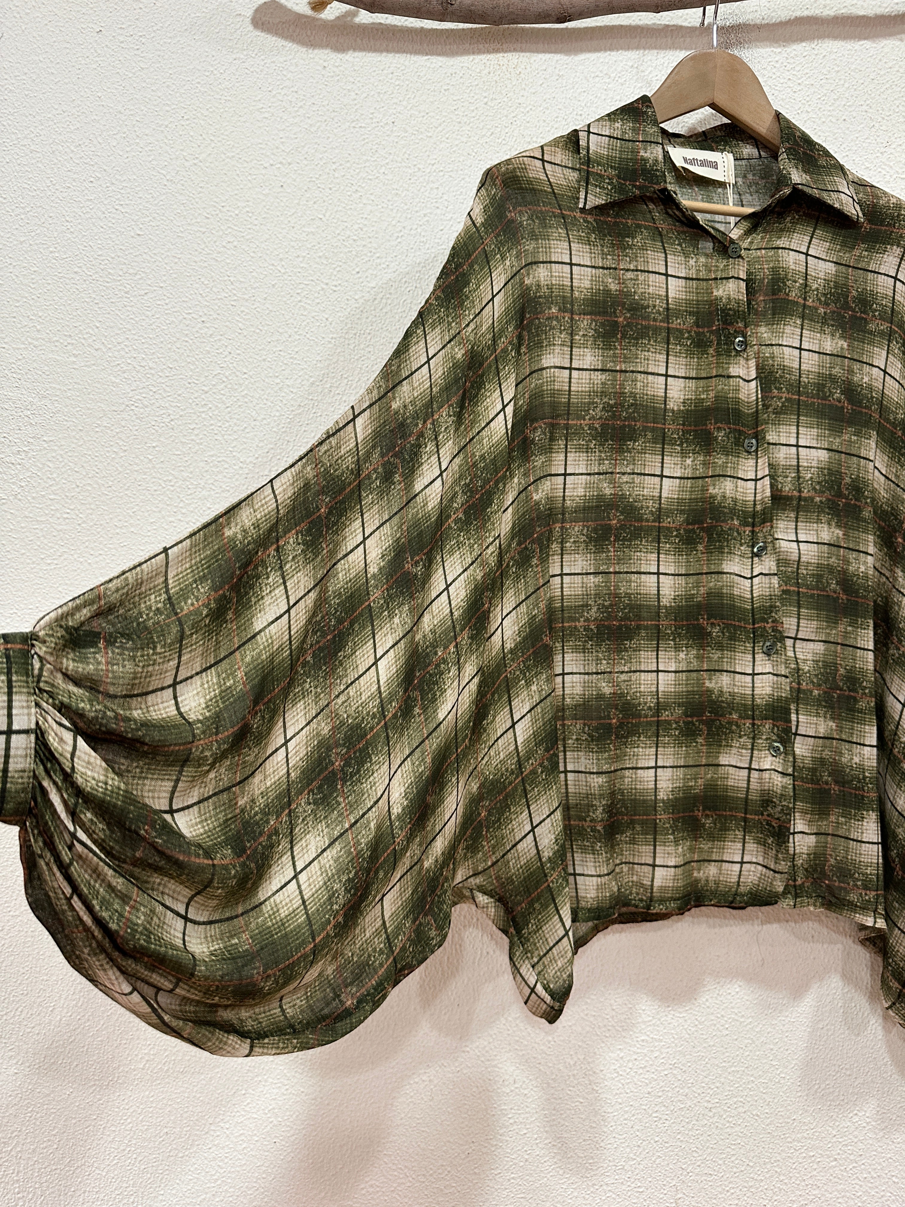 Camisa oversize c/ lã IRISH