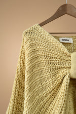 Chargez l'image dans la visionneuse de la galerie,Camisola c/ efeito de nó HONEYCOMB
