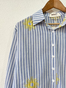 Camisa regular-fit bordada SUNSHINE