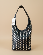 Carregar imagem no visualizador da galeria, Mala de ombro em pele c/tachas MORANI
