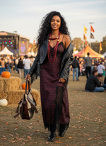 Load image in the gallery viewer,Blusão em ecopele c/franjas STURGIS
