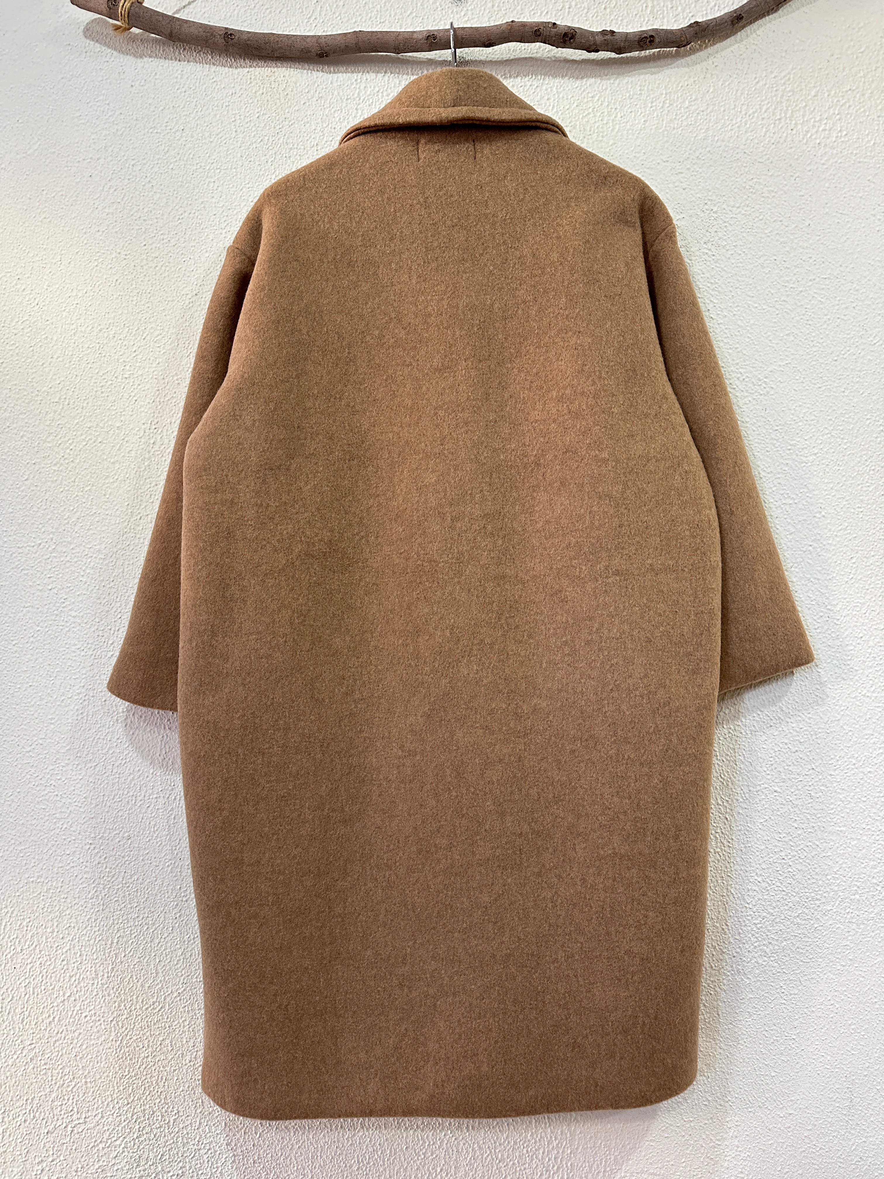 Sobretudo em fazenda c/ bolsos EDINBURGH