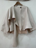 Carregar imagem no visualizador da galeria, Casaco em suede c/cachecol TÁLIA
