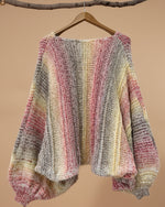 Carregar imagem no visualizador da galeria, Camisola c/ efeito de nó RAINBOW
