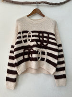 Load image in the gallery viewer,Camisola de malha bordada LEILA
