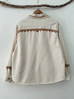 Load image in the gallery viewer,Casaco de sarja bordado MANON
