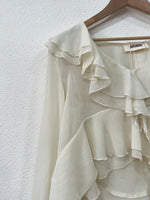 Load image in the gallery viewer,Túnica assimétrica c/folhos DEODORA
