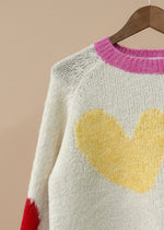 Load image in the gallery viewer,Camisola de malha HEARTFUL
