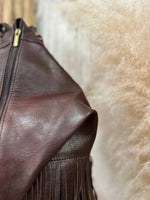 Load image in the gallery viewer,Mochila em pele c/franjas AZILAL
