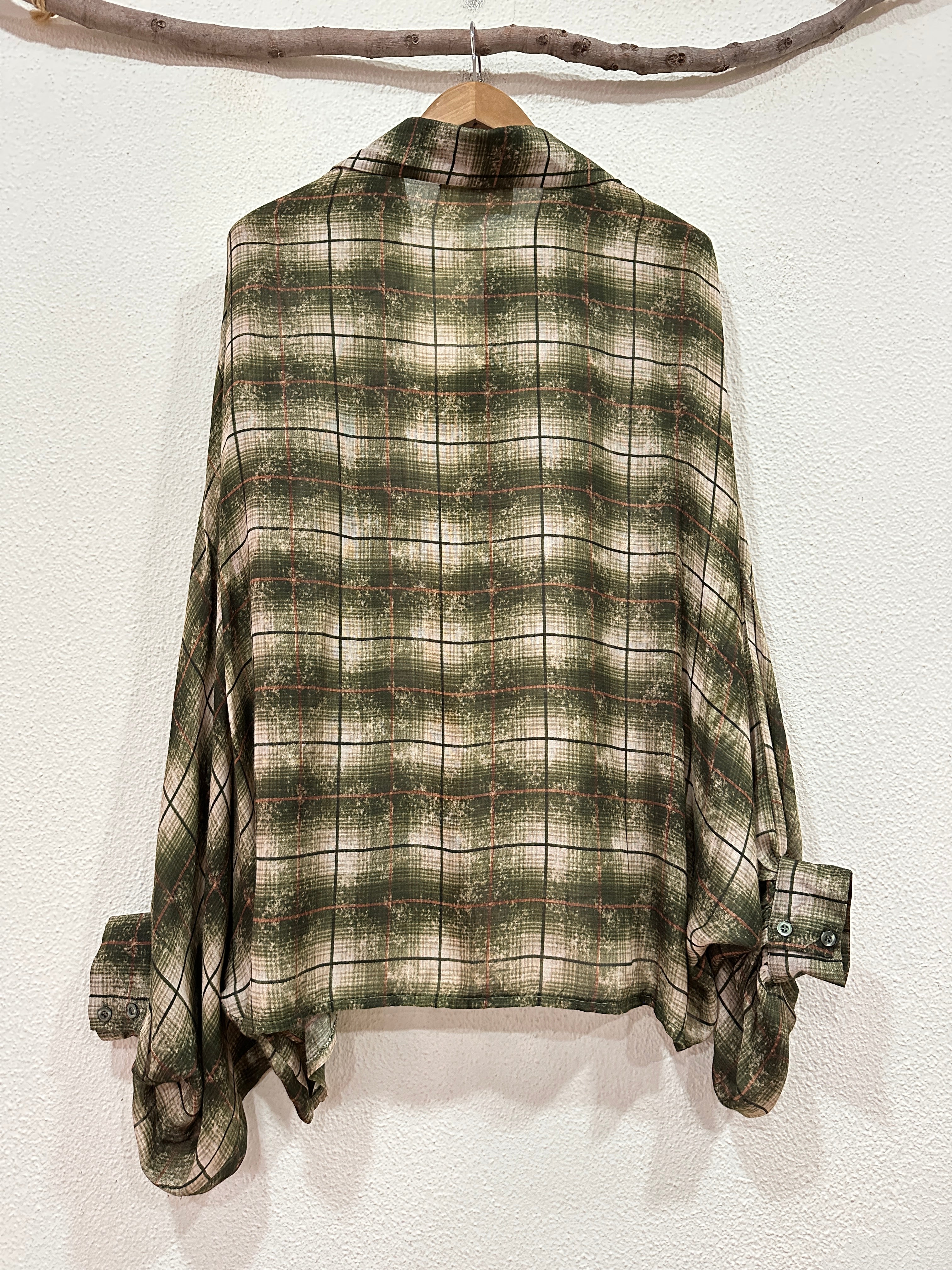 Camisa oversize c/ lã IRISH