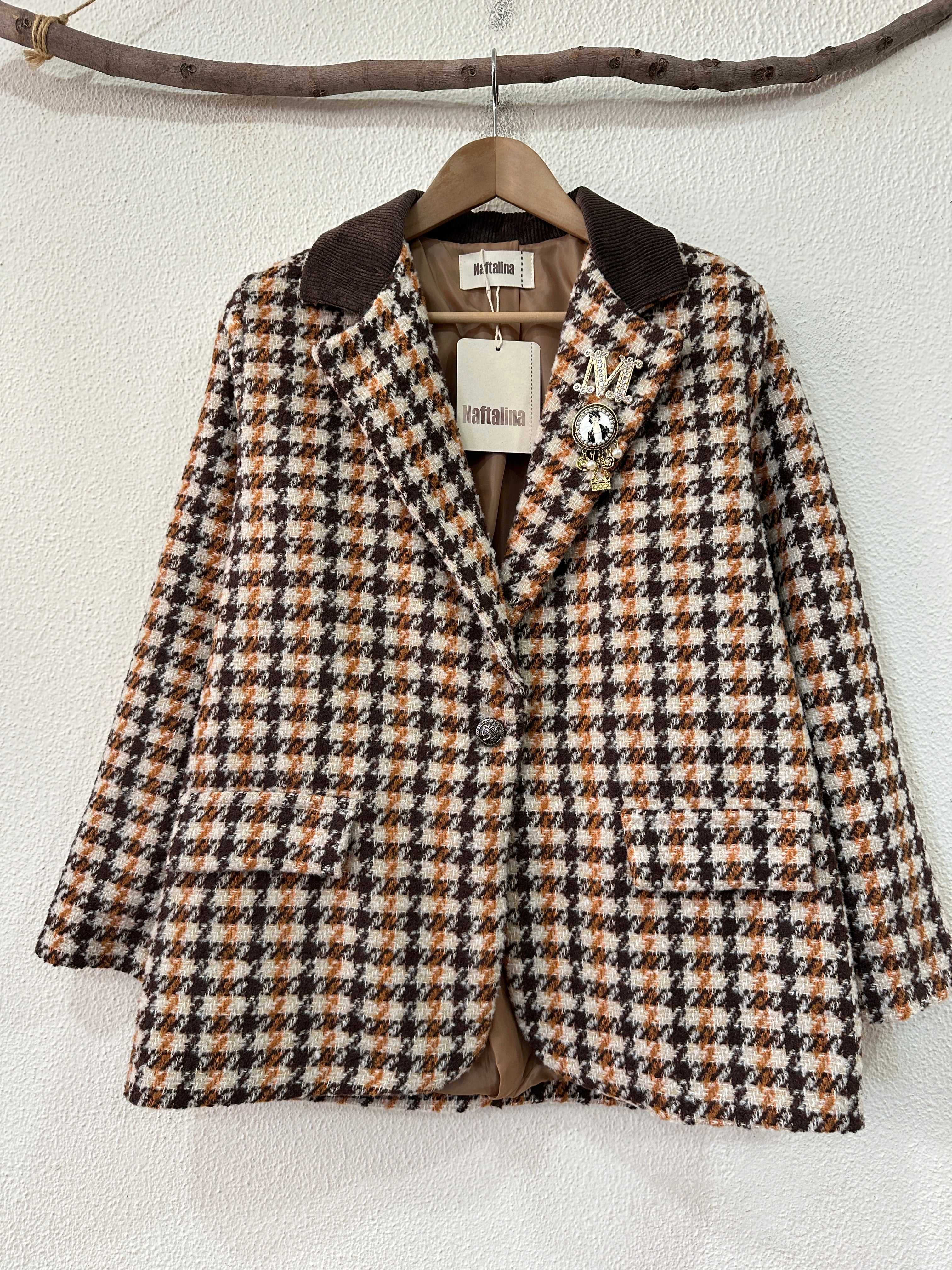 Blazer em fazenda c/ pregadeiras MUSK