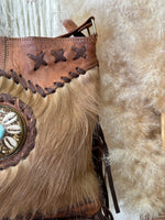 Carregar imagem no visualizador da galeria, Mala em pele c/pêlo TENESSE
