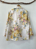 Cargue la imagen en el visor de la galería,Blazer estampado efeito brocado HILLARY
