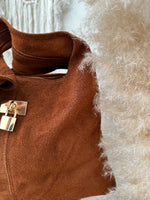 Carregar imagem no visualizador da galeria, Mala tipo shopper em pele CAMILLE
