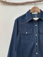 Load image in the gallery viewer,Camisa denim regular fit KANSAS
