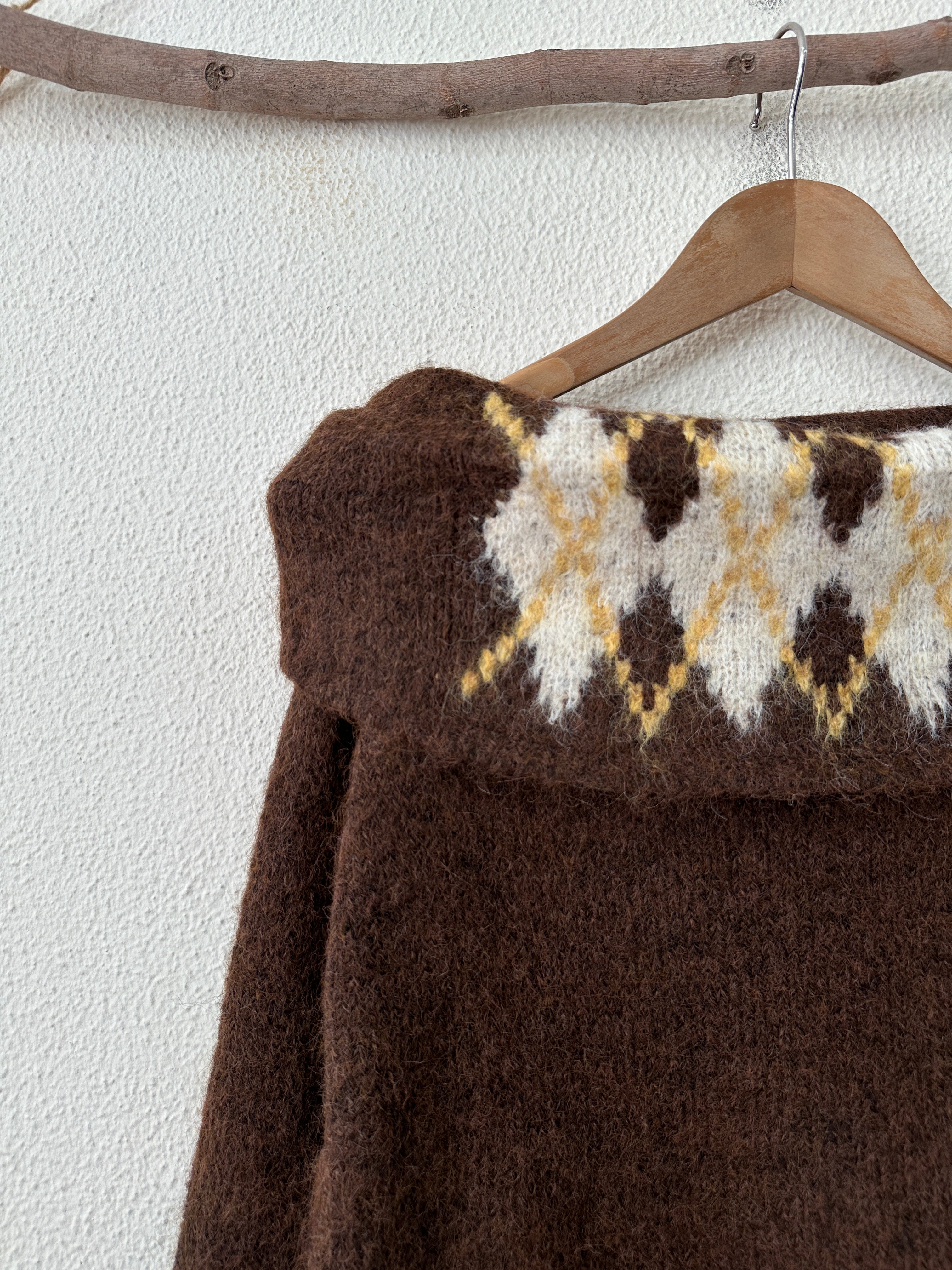 Camisola de malha c/ decote em barco ZIVA