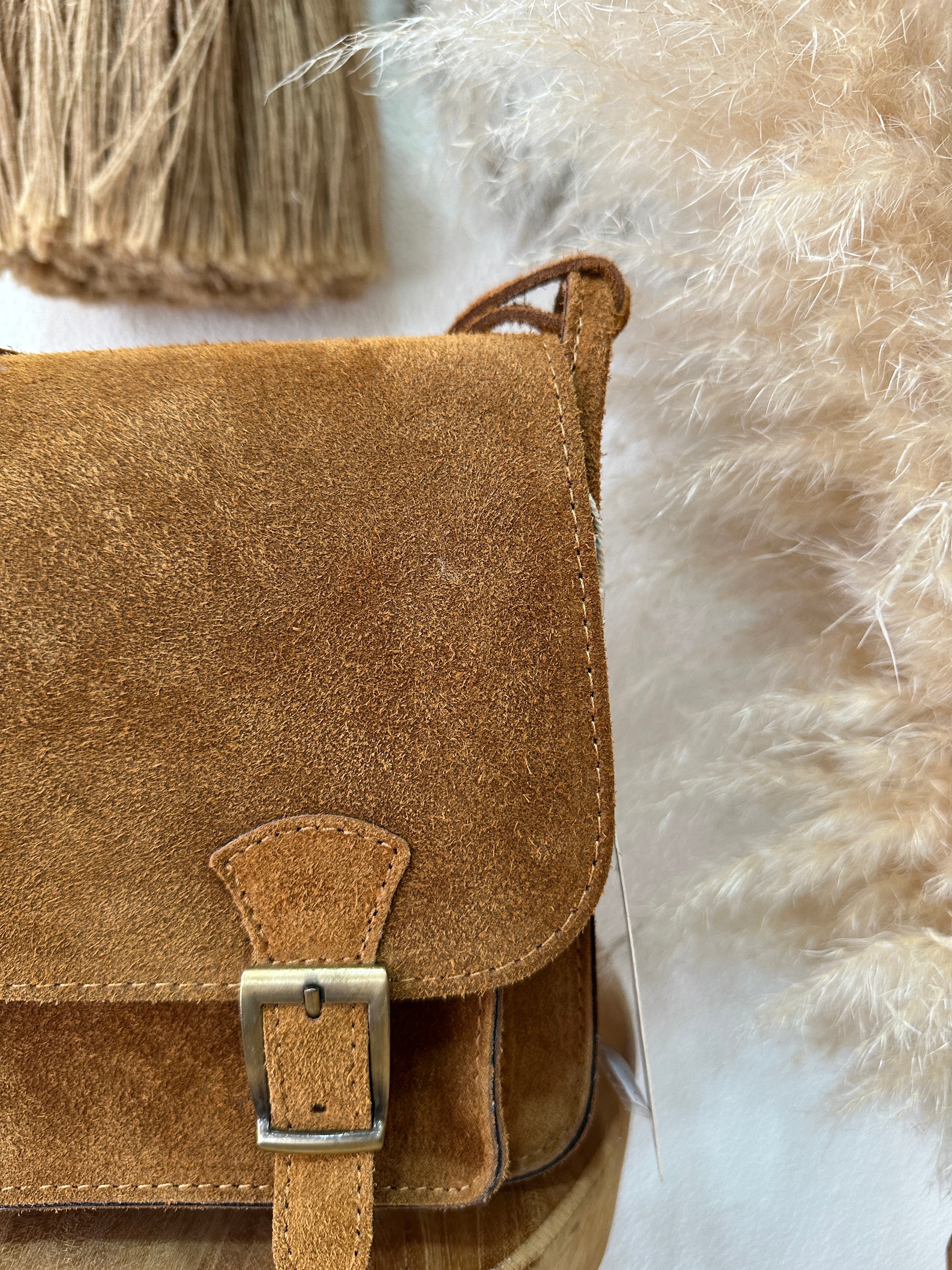 Mala em camurça JACKIE