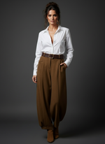 Load image in the gallery viewer,Calças em malha polar estilo bombacha ZION
