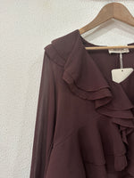 Load image in the gallery viewer,Túnica assimétrica c/folhos DEODORA
