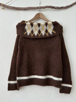 Load image in the gallery viewer,Camisola de malha c/ decote em barco ZIVA
