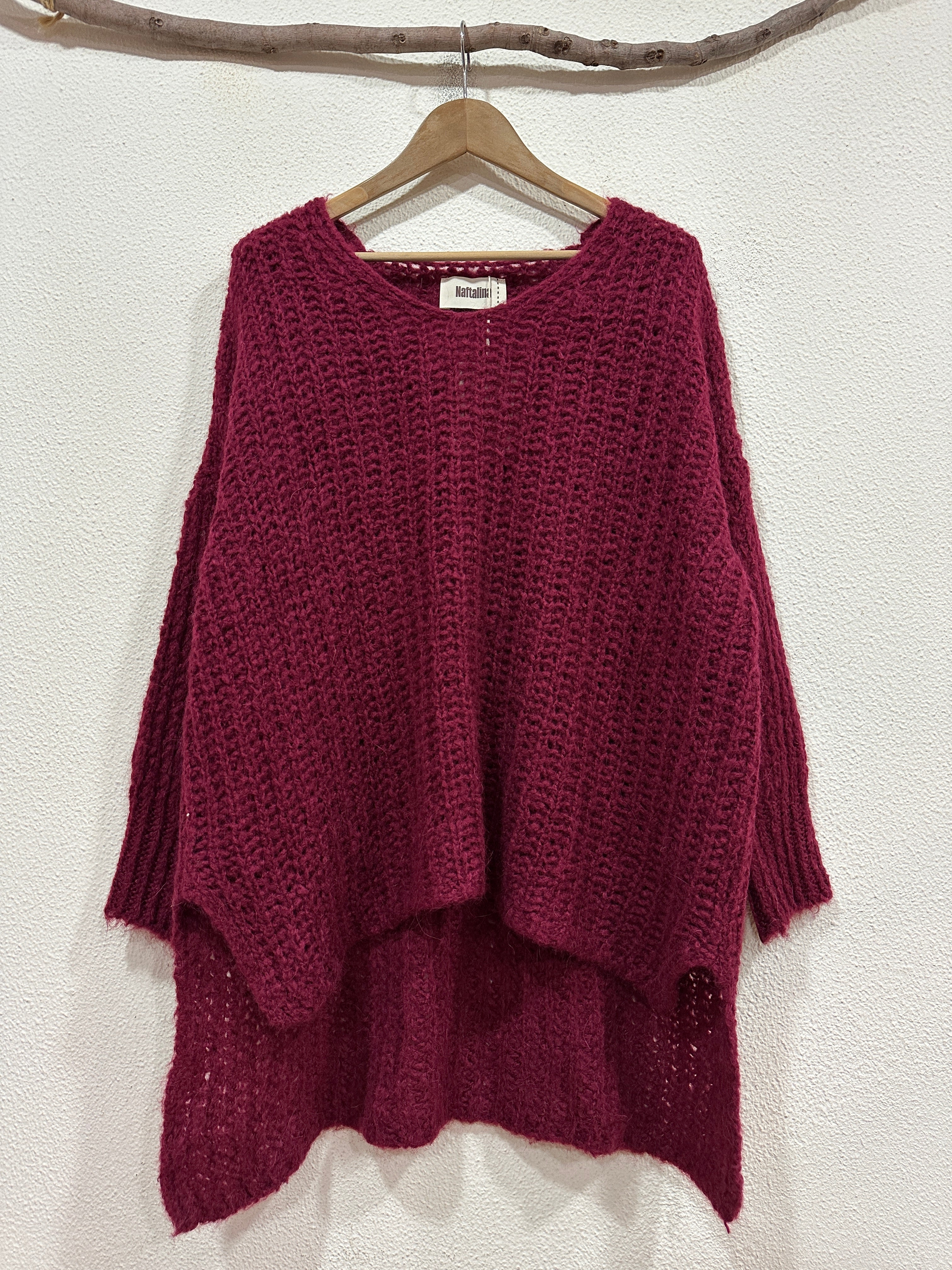 Camisola de malha oversize REBECCA