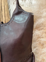 Carregar imagem no visualizador da galeria, Mala de ombro em pele WAKHA
