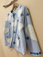 Chargez l'image dans la visionneuse de la galerie,Kimono acolchoado bordado  VALENTINE
