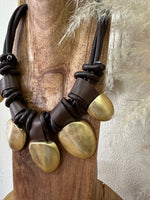 Load image in the gallery viewer,Colar em ecopele GUIANA
