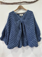 Load image in the gallery viewer,Poncho de malha LUMINOUS
