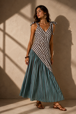 Carregar imagem no visualizador da galeria, Vestido comprido SANTORINI
