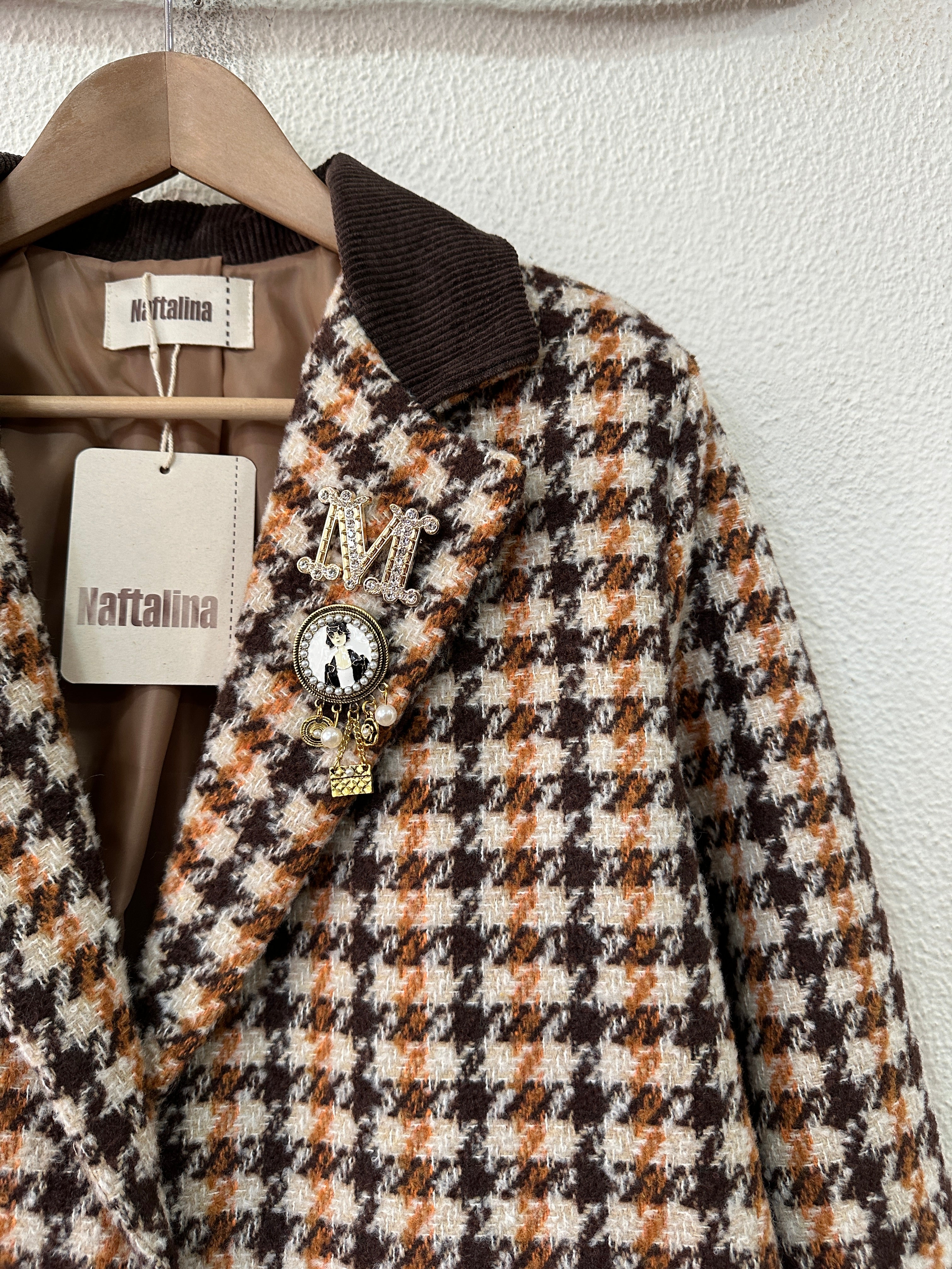 Blazer em fazenda c/ pregadeiras MUSK