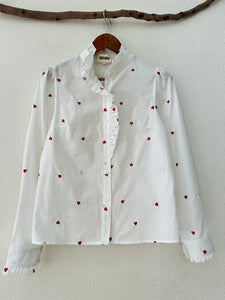 Camisa slim fit bordada BE MY VALENTINE