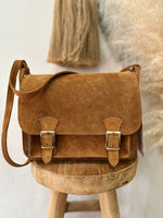 Carregar imagem no visualizador da galeria, Mala em camurça JACKIE
