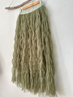 Carregar imagem no visualizador da galeria, Saia em tule ondulado MERMAID
